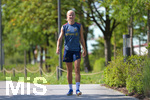 05.08.2026, München, Deutschland. Google Pixel Frauen-Bundesliga: Die FC Bayern Frauen absolvieren auf dem FC Bayern Campus eine Trainingseinheit zur Vorbereitung auf das Testspiel gegen Paris FC. Pernille Harder (FC Bayern Frauen)