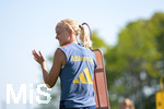 05.08.2026, München, Deutschland. Google Pixel Frauen-Bundesliga: Die FC Bayern Frauen absolvieren auf dem FC Bayern Campus eine Trainingseinheit zur Vorbereitung auf das Testspiel gegen Paris FC. Pernille Harder (FC Bayern Frauen)