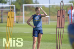 05.08.2026, München, Deutschland. Google Pixel Frauen-Bundesliga: Die FC Bayern Frauen absolvieren auf dem FC Bayern Campus eine Trainingseinheit zur Vorbereitung auf das Testspiel gegen Paris FC. Sophie Proost (FC Bayern Frauen)