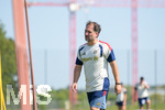 05.08.2026, München, Deutschland. Google Pixel Frauen-Bundesliga: Die FC Bayern Frauen absolvieren auf dem FC Bayern Campus eine Trainingseinheit zur Vorbereitung auf das Testspiel gegen Paris FC. Jose Barcala (Cheftrainer, FC Bayern Frauen)