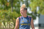 05.08.2026, München, Deutschland. Google Pixel Frauen-Bundesliga: Die FC Bayern Frauen absolvieren auf dem FC Bayern Campus eine Trainingseinheit zur Vorbereitung auf das Testspiel gegen Paris FC. Linda Dallmann (FC Bayern Frauen)