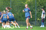 05.08.2026, München, Deutschland. Google Pixel Frauen-Bundesliga: Die FC Bayern Frauen absolvieren auf dem FC Bayern Campus eine Trainingseinheit zur Vorbereitung auf das Testspiel gegen Paris FC. Klara Bühl (FC Bayern Frauen)