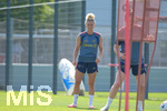 05.08.2026, München, Deutschland. Google Pixel Frauen-Bundesliga: Die FC Bayern Frauen absolvieren auf dem FC Bayern Campus eine Trainingseinheit zur Vorbereitung auf das Testspiel gegen Paris FC. Linda Dallmann (FC Bayern Frauen)