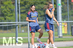 05.08.2026, München, Deutschland. Google Pixel Frauen-Bundesliga: Die FC Bayern Frauen absolvieren auf dem FC Bayern Campus eine Trainingseinheit zur Vorbereitung auf das Testspiel gegen Paris FC. Kassandra Potsi (FC Bayern Frauen)