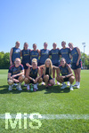 05.08.2026, München, Deutschland. Google Pixel Frauen-Bundesliga: Die FC Bayern Frauen absolvieren auf dem FC Bayern Campus eine Trainingseinheit zur Vorbereitung auf das Testspiel gegen Paris FC. Gruppenfoto