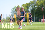 05.08.2026, München, Deutschland. Google Pixel Frauen-Bundesliga: Die FC Bayern Frauen absolvieren auf dem FC Bayern Campus eine Trainingseinheit zur Vorbereitung auf das Testspiel gegen Paris FC. Linda Dallmann (FC Bayern Frauen)