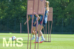 05.08.2026, München, Deutschland. Google Pixel Frauen-Bundesliga: Die FC Bayern Frauen absolvieren auf dem FC Bayern Campus eine Trainingseinheit zur Vorbereitung auf das Testspiel gegen Paris FC. Jovana Damnjanovic (FC Bayern Frauen)