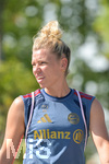 05.08.2026, München, Deutschland. Google Pixel Frauen-Bundesliga: Die FC Bayern Frauen absolvieren auf dem FC Bayern Campus eine Trainingseinheit zur Vorbereitung auf das Testspiel gegen Paris FC. Linda Dallmann (FC Bayern Frauen)