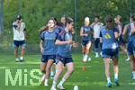 05.08.2026, München, Deutschland. Google Pixel Frauen-Bundesliga: Die FC Bayern Frauen absolvieren auf dem FC Bayern Campus eine Trainingseinheit zur Vorbereitung auf das Testspiel gegen Paris FC. Kassandra Potsi (FC Bayern Frauen)