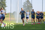 05.08.2026, München, Deutschland. Google Pixel Frauen-Bundesliga: Die FC Bayern Frauen absolvieren auf dem FC Bayern Campus eine Trainingseinheit zur Vorbereitung auf das Testspiel gegen Paris FC. Sophie Proost (FC Bayern Frauen)