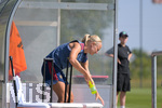 05.08.2026, München, Deutschland. Google Pixel Frauen-Bundesliga: Die FC Bayern Frauen absolvieren auf dem FC Bayern Campus eine Trainingseinheit zur Vorbereitung auf das Testspiel gegen Paris FC. Pernille Harder (FC Bayern Frauen)