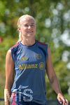 05.08.2026, München, Deutschland. Google Pixel Frauen-Bundesliga: Die FC Bayern Frauen absolvieren auf dem FC Bayern Campus eine Trainingseinheit zur Vorbereitung auf das Testspiel gegen Paris FC. Pernille Harder (FC Bayern Frauen)