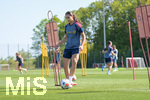 05.08.2026, München, Deutschland. Google Pixel Frauen-Bundesliga: Die FC Bayern Frauen absolvieren auf dem FC Bayern Campus eine Trainingseinheit zur Vorbereitung auf das Testspiel gegen Paris FC. Kassandra Potsi (FC Bayern Frauen)