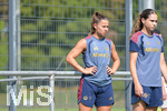 05.08.2026, München, Deutschland. Google Pixel Frauen-Bundesliga: Die FC Bayern Frauen absolvieren auf dem FC Bayern Campus eine Trainingseinheit zur Vorbereitung auf das Testspiel gegen Paris FC. Lena Oberdorf (FC Bayern Frauen)