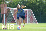05.08.2026, München, Deutschland. Google Pixel Frauen-Bundesliga: Die FC Bayern Frauen absolvieren auf dem FC Bayern Campus eine Trainingseinheit zur Vorbereitung auf das Testspiel gegen Paris FC. Katharina Naschenweng (FC Bayern Frauen)