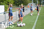 05.08.2026, München, Deutschland. Google Pixel Frauen-Bundesliga: Die FC Bayern Frauen absolvieren auf dem FC Bayern Campus eine Trainingseinheit zur Vorbereitung auf das Testspiel gegen Paris FC. Linda Dallmann (FC Bayern Frauen)