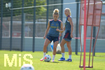 05.08.2026, München, Deutschland. Google Pixel Frauen-Bundesliga: Die FC Bayern Frauen absolvieren auf dem FC Bayern Campus eine Trainingseinheit zur Vorbereitung auf das Testspiel gegen Paris FC. Linda Dallmann (FC Bayern Frauen)