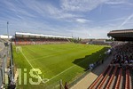 09.08.2026, Google Pixel Frauen-Bundesliga: Testspiel FC Bayern Frauen - Paris FC, im Sportpark Unterhaching, Erstes Heimspiel der FC Bayern Frauen in ihrem neuen Stadion. 