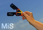10.08.2026, Am Mittwoch 12.08.2026 wird es in Europa eine Sonnenfinsternis geben, dazu gibt es die zwingend erforderlichen Schutzfilter-Brillen mit Solar-Filter, damit die Augen kein dauernden Schäden davontragen beim Blick in die Sonne.