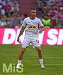 15.08.2026, Fussball Bundesliga 2026/2027, Testspiel Telecom-Cup, FC Bayern München - RB Leipzig, in der Allianz-Arena München, Brajan Gruda (RB Leipzig) 