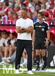 15.08.2026, Fussball Bundesliga 2026/2027, Testspiel Telecom-Cup, FC Bayern München - RB Leipzig, in der Allianz-Arena München, Trainer Martin Demichelis (RB Leipzig) 