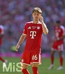 15.08.2026, Fussball Bundesliga 2026/2027, Testspiel Telecom-Cup, FC Bayern München - RB Leipzig, in der Allianz-Arena München, Tim Binder (Bayern München) 