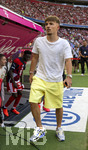 15.08.2026, Fussball Bundesliga 2026/2027, Testspiel Telecom-Cup, FC Bayern München - RB Leipzig, in der Allianz-Arena München, Lennart Karl (FC Bayern München) 