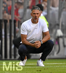 15.08.2026, Fussball Bundesliga 2026/2027, Testspiel Telecom-Cup, FC Bayern München - RB Leipzig, in der Allianz-Arena München, Trainer Martin Demichelis (RB Leipzig) 