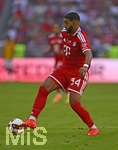 15.08.2026, Fussball Bundesliga 2026/2027, Testspiel Telecom-Cup, FC Bayern München - RB Leipzig, in der Allianz-Arena München, Ismael Saibari (FC Bayern München) am Ball.