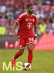 15.08.2026, Fussball Bundesliga 2026/2027, Testspiel Telecom-Cup, FC Bayern München - RB Leipzig, in der Allianz-Arena München, Ismael Saibari (FC Bayern München) am Ball.