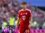 15.08.2026, Fussball Bundesliga 2026/2027, Testspiel Telecom-Cup, FC Bayern München - RB Leipzig, in der Allianz-Arena München, Tim Binder (Bayern München) 
