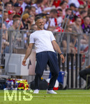15.08.2026, Fussball Bundesliga 2026/2027, Testspiel Telecom-Cup, FC Bayern München - RB Leipzig, in der Allianz-Arena München, Trainer Martin Demichelis (RB Leipzig) am Spielfeldrand 