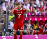 15.08.2026, Fussball Bundesliga 2026/2027, Testspiel Telecom-Cup, FC Bayern München - RB Leipzig, in der Allianz-Arena München, Joshua Kimmich (FC Bayern München) in Rage