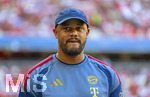 15.08.2026, Fussball Bundesliga 2026/2027, Testspiel Telecom-Cup, FC Bayern München - RB Leipzig, in der Allianz-Arena München, Trainer Vincent Kompany (FC Bayern München) nachdenklich 