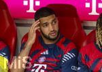 15.08.2026, Fussball Bundesliga 2026/2027, Testspiel Telecom-Cup, FC Bayern München - RB Leipzig, in der Allianz-Arena München, Ismael Saibari (FC Bayern München) auf der Bank,  