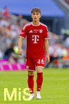 15.08.2026, Fussball Bundesliga 2026/2027, Testspiel Telecom-Cup, FC Bayern München - RB Leipzig, in der Allianz-Arena München, Tim Binder (Bayern München) 