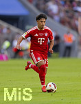 15.08.2026, Fussball Bundesliga 2026/2027, Testspiel Telecom-Cup, FC Bayern München - RB Leipzig, in der Allianz-Arena München, Maycon Cardozo (Bayern München) am Ball 