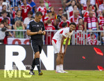 15.08.2026, Fussball Bundesliga 2026/2027, Testspiel Telecom-Cup, FC Bayern München - RB Leipzig, in der Allianz-Arena München, Schiedsrichter Robert Hartmann  