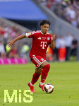 15.08.2026, Fussball Bundesliga 2026/2027, Testspiel Telecom-Cup, FC Bayern München - RB Leipzig, in der Allianz-Arena München, Maycon Cardozo (Bayern München) am Ball 