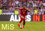 15.08.2026, Fussball Bundesliga 2026/2027, Testspiel Telecom-Cup, FC Bayern München - RB Leipzig, in der Allianz-Arena München, Ismael Saibari (FC Bayern München) am Ball 