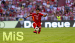 15.08.2026, Fussball Bundesliga 2026/2027, Testspiel Telecom-Cup, FC Bayern München - RB Leipzig, in der Allianz-Arena München, Maycon Cardozo (Bayern München) am Ball 