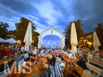 15.08.2026, Bad Wörishofen im Unterallgäu, Italienische Nacht mit DJ Kersten Deluxe an der Kurmuschel sorgt für südliches Ambiente in der Sommernacht