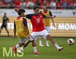 18.08.2026, Fussball Bundesliga 2026/2027, Testspiel, 1.FC Heidenheim - FC Bayern München, in der Voith-Arena Heidenheim, Jamal Musiala (Bayern München) amm Ball.