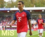 18.08.2026, Fussball Bundesliga 2026/2027, Testspiel, 1.FC Heidenheim - FC Bayern München, in der Voith-Arena Heidenheim, Jamal Musiala (Bayern München) macht sich warm.