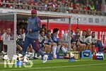 18.08.2026, Fussball Bundesliga 2026/2027, Testspiel, 1.FC Heidenheim - FC Bayern München, in der Voith-Arena Heidenheim, Trainer Vincent Kompany (FC Bayern München) am Ball.