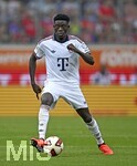 18.08.2026, Fussball Bundesliga 2026/2027, Testspiel, 1.FC Heidenheim - FC Bayern München, in der Voith-Arena Heidenheim, Bara Sapoko Ndiaye (Bayern München) am Ball.