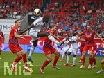 18.08.2026, Fussball Bundesliga 2026/2027, Testspiel, 1.FC Heidenheim - FC Bayern München, in der Voith-Arena Heidenheim, Dayot Upamecano (FC Bayern München) 