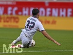 18.08.2026, Fussball Bundesliga 2026/2027, Testspiel, 1.FC Heidenheim - FC Bayern München, in der Voith-Arena Heidenheim, Felipe Chavez (FC Bayern München) am Ball.