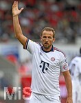 18.08.2026, Fussball Bundesliga 2026/2027, Testspiel, 1.FC Heidenheim - FC Bayern München, in der Voith-Arena Heidenheim, Harry Kane (FC Bayern München) gestikuliert