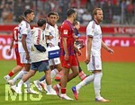 18.08.2026, Fussball Bundesliga 2026/2027, Testspiel, 1.FC Heidenheim - FC Bayern München, in der Voith-Arena Heidenheim, Jamal Musiala (Bayern München) geht aus dem Spiel